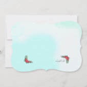 花付自転車招待状 招待状 (裏面)