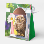 花入りフクロウ フェイバーボックス (裏面サイド)