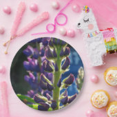 花写真撮影プレート ペーパープレート (パーティー)