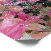 花写真 ポスター (角)