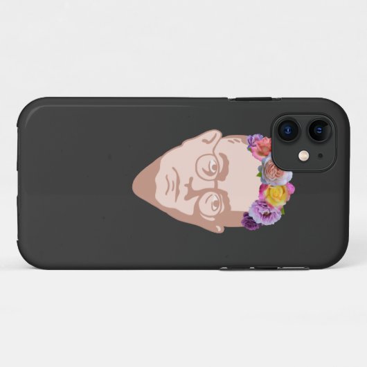 花冠の飾り付き装飾 Case-Mate iPhoneケース (裏面(横))