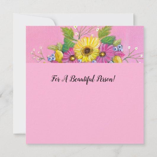 花冠の黒猫 (裏面)