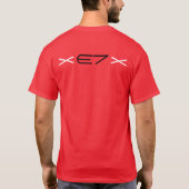 花冠xE7xの赤 Tシャツ (裏面)