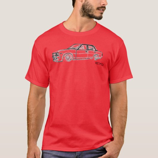 花冠xE7xの赤 Tシャツ (正面)