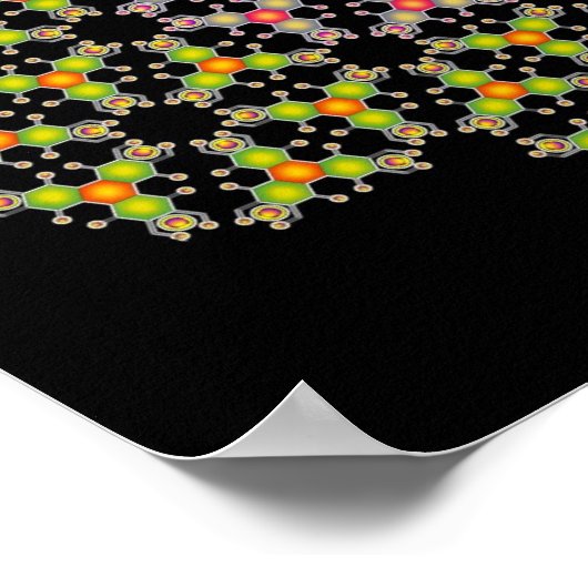 花分子 ポスター (角)