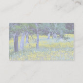 花分野の森林カシ 名刺 (裏面)