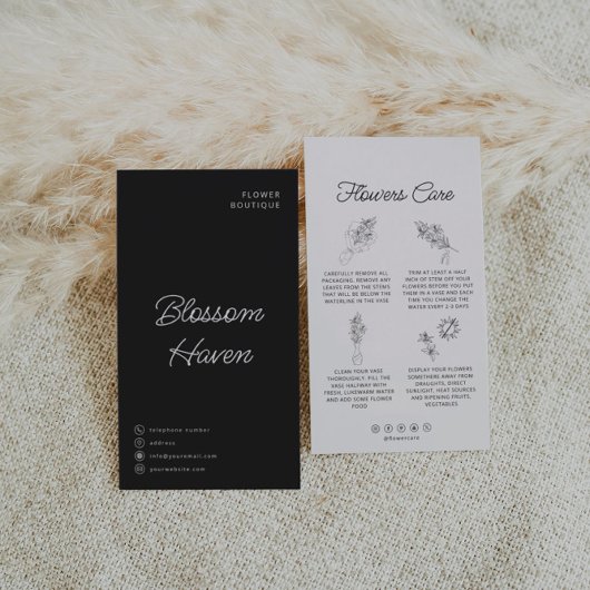 花切り花気につるラベル花屋