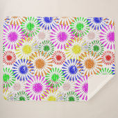 花動揺しての破裂 シェルパブランケット (正面(横))