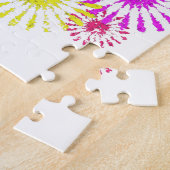 花動揺しての破裂 ジグソーパズル (側面)