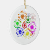 花動揺しての破裂 セラミックオーナメント (右)