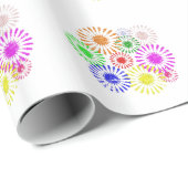 花動揺しての破裂 ラッピングペーパー (ロールコーナー)