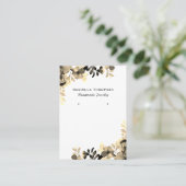 花卉植物色彩ジュエリーイヤリングディスプレイ 名刺 (スタンド正面)