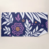 花卉设计22 ビーチタオル (正面)