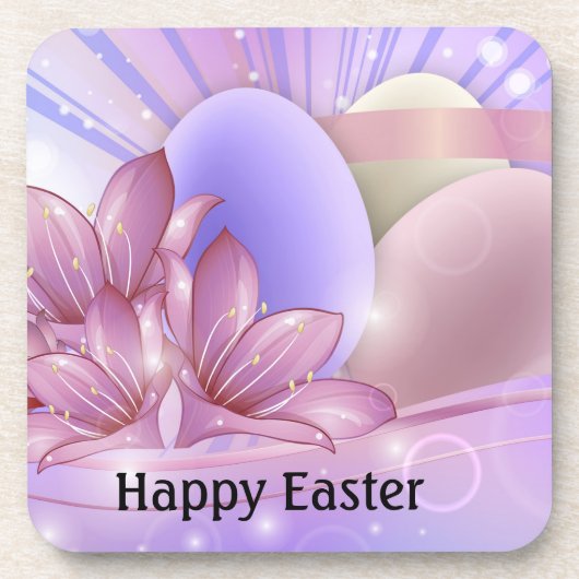 花卵カラフル コースター (正面)