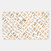 花原賀 長方形シール (正面)