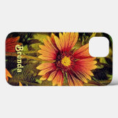 花名モノグラム Case-Mate iPhoneケース (裏面 (横))