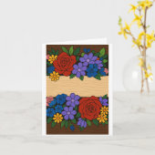 花名ラベル カード (黄色い花)