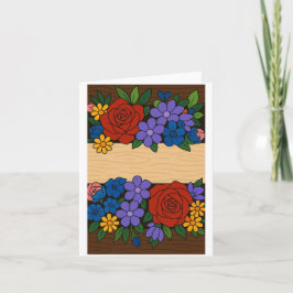 花名ラベル カード