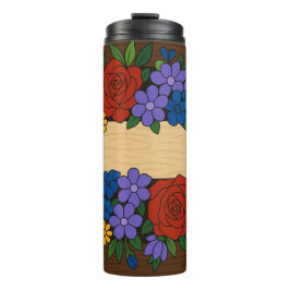 花名ラベル タンブラー