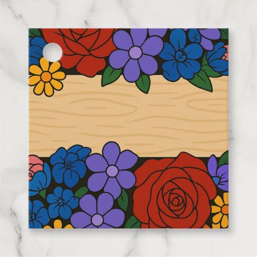 花名ラベル フェイバータグ (正面)