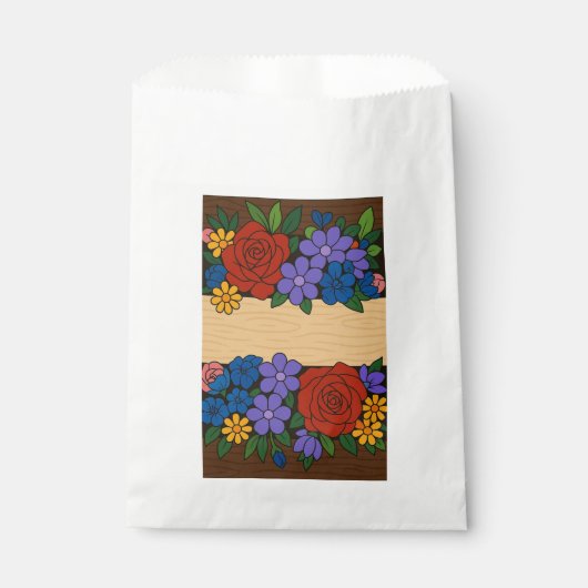 花名ラベル フェイバーバッグ (正面)