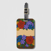 花名ラベル ラゲッジタグ (正面縦)