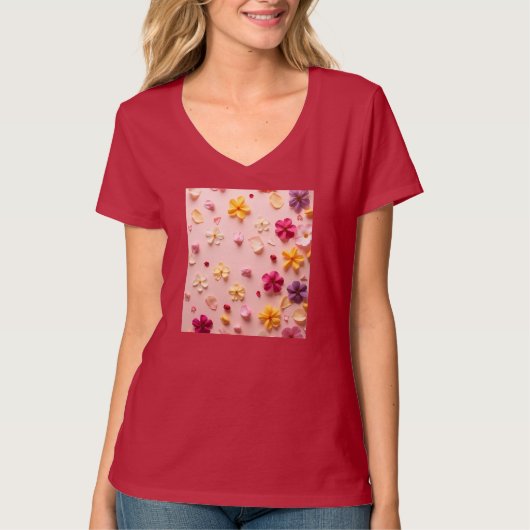 花吹雪コンフェティ Tシャツ (正面)