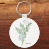花咲きローズマリー キーホルダー (正面)