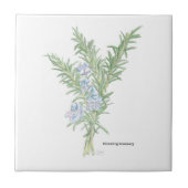 花咲きローズマリー タイル (正面)