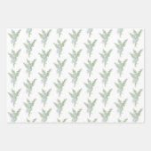 花咲きローズマリー ラッピングペーパーシート (正面3)