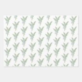 花咲きローズマリー ラッピングペーパーシート (正面)