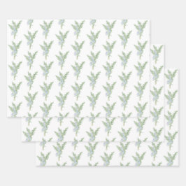 花咲きローズマリー ラッピングペーパーシート