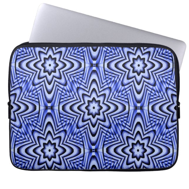 花咲き星….. ラップトップスリーブ (正面)