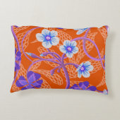 花咲き野花。夏のフローラ アクセントクッション (裏面)