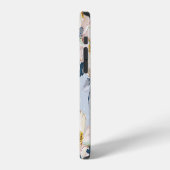 花咲くりんごの木、エレガンス柄 iPhoneケース (左側面)