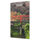 花咲くシャクナゲとハートの橋 クリップボード (左)