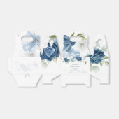 花咲くダスティーブルーユーカリ多肉植物 フェイバーボックス (折り畳みなし)