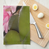 花咲くユリ キッチンタオル (四つ折り)