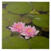 花咲くユリ タイル (正面)