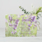 花咲くラベンダー 招待状 (スタンド正面)