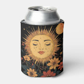 花咲く太陽の天体女神 缶クーラー (缶正面)