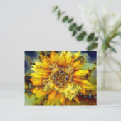 花咲く太陽 ポストカード (スタンド正面)