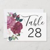 花咲く愛 招待状 (裏面)