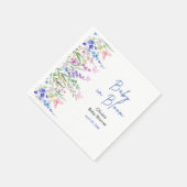 花咲く春のベイビーシャワー スタンダードカクテルナプキン (角)
