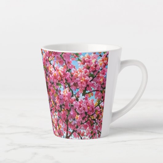 花咲く木 カフェラテマグ (右)