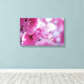 花咲く梅の木 キャンバスプリント (インサイチュ (ウッドフロア))