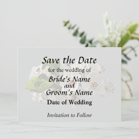 花咲く白い梨の花 セーブザデート (スタンド正面)