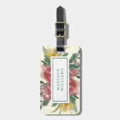 花咲く花 ラゲッジタグ (正面縦)