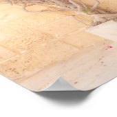 花咲く静けさ - ラバトの静かなひととき ポスター (角)