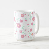 花咲く コーヒーマグカップ (正面右)